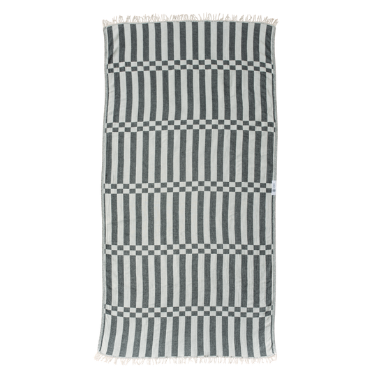 The Lane towel small BLACK