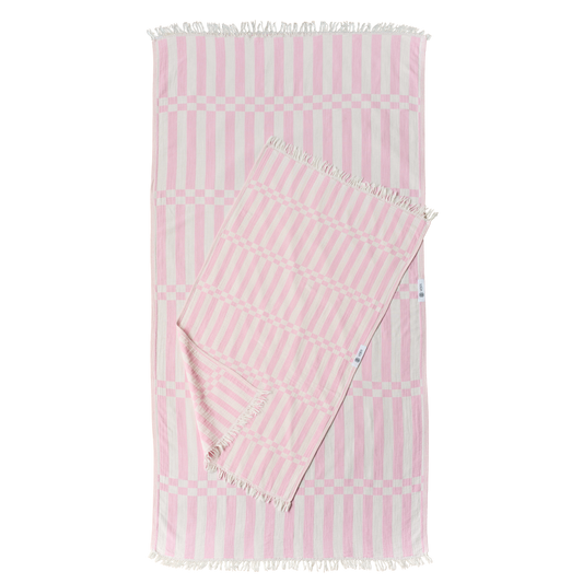 The Lane towel large PINK