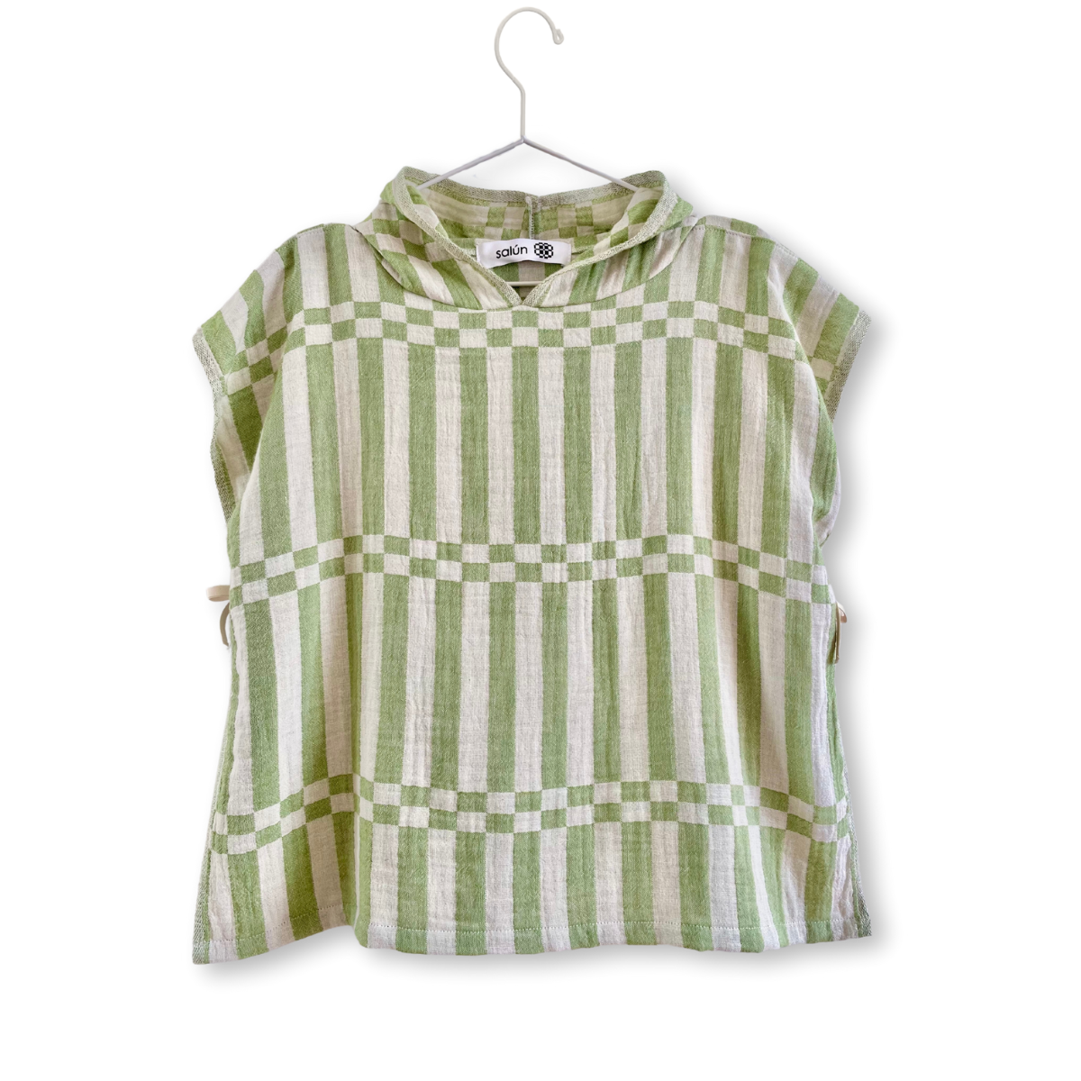 Children poncho towel GREEN